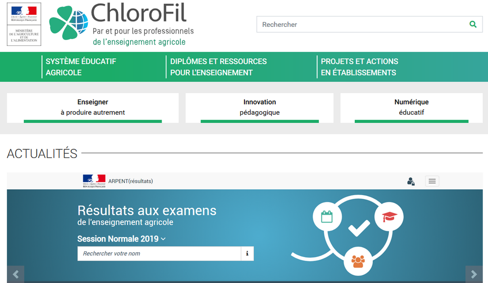 CHLOROFIL.FR fait peau neuve