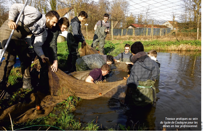 Formation aquacole :  les voyants sont au vert