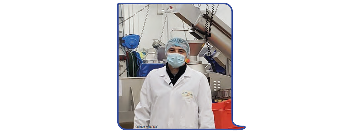 Antony Beckrich, responsable production, Soram-Vitacroc