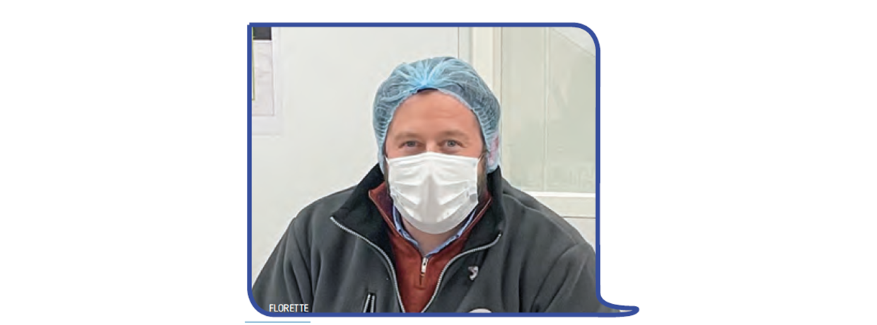 Baptiste Genou, responsable maintenance, Florette