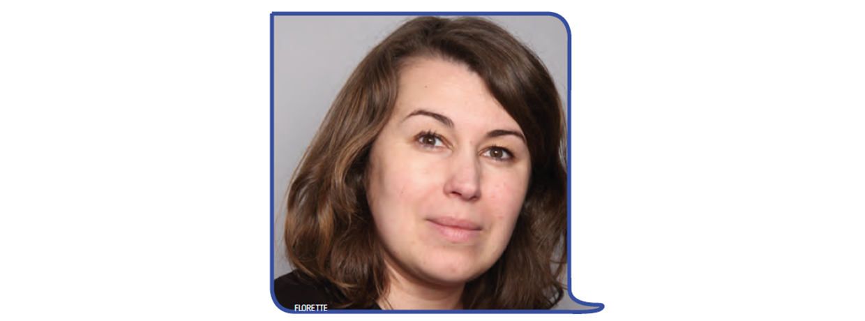 Sarah Renouf, responsable supply chain, Florette