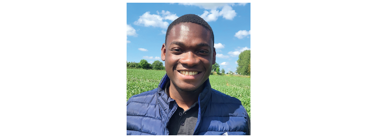 Trévis Adoho, chargé de mission Protéines à la chambre d’agriculture des Hauts-de-France « Mon métier me permet d’acquérir de nouvelles compétences »